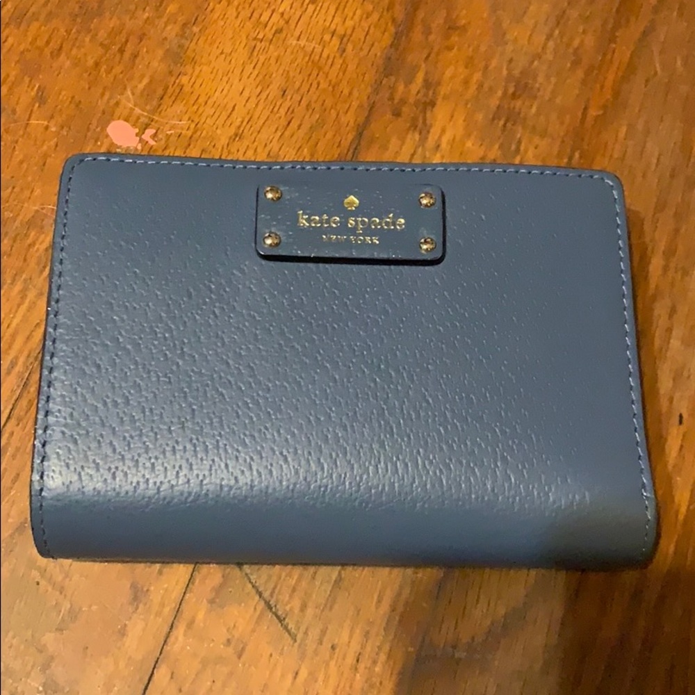 Blue Kate Spade Wallet